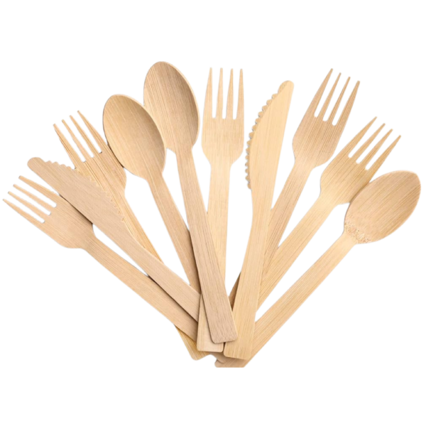 Disposable Bamboo Cutlery Set