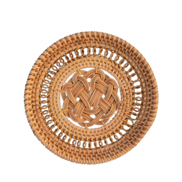 Rattan Coaster