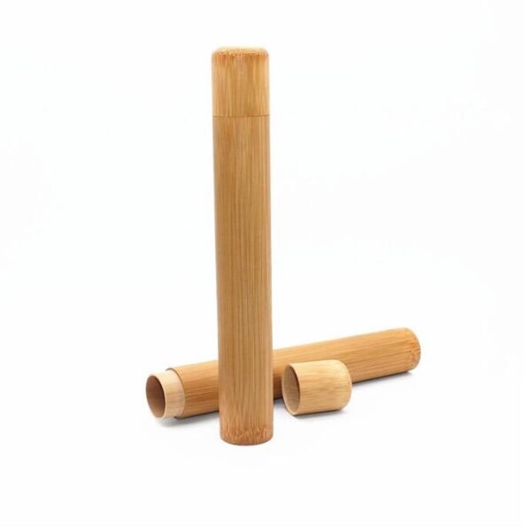 Bamboo Toothbrush Holder